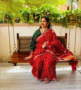 Artisan`s Loom Swing — Wooden + Woven Natural Rope