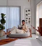 Swing cum daybed diwan 