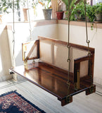 Clave — Reversible rattan swing