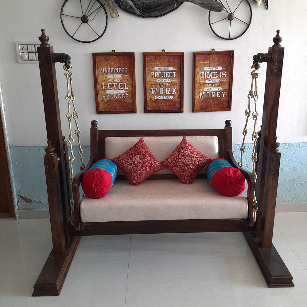 Wooden swing 