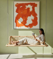 Eda — Reversible swing ( teak wood )